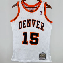 2006/2007 Nuggets ANTHONY #15 White  热压 1:1 Quality NBA Jersey