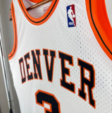 2006/2007 Nuggets IVERSON #3 White  Retro  热压 1:1 Quality NBA Jersey