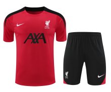 24/25  Liverpool  Black and Red  1:1 Quality Training Jersey（A-Set）