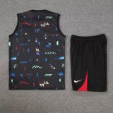 24/25  Portugal  Black 1:1 Quality Training Vest（A-Set）