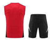 24/25 Manchester United Red  1:1 Quality Training  Vest（A-Set）