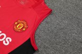 24/25 Manchester United Red  1:1 Quality Training  Vest（A-Set）