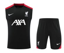 24/25 Liverpool Black 1:1 Quality Training Vest（A-Set）