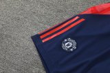 24/25 Manchester United  Navy blue  1:1 Quality Training  Vest（A-Set）