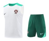 24/25  Portugal  White And Green1:1 Quality Training Vest（A-Set）