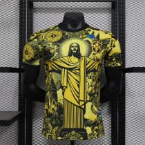 24/25 Brazil   Special  Edition  Yellow  Player  1:1 Quality Soccer Jersey