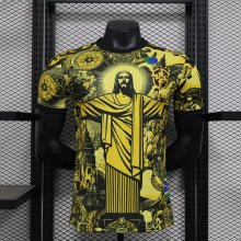 24/25 Brazil   Special  Edition  Yellow  Player  1:1 Quality Soccer Jersey