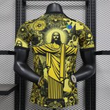 24/25 Brazil   Special  Edition  Yellow  Player  1:1 Quality Soccer Jersey