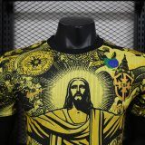 24/25 Brazil   Special  Edition  Yellow  Player  1:1 Quality Soccer Jersey