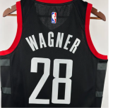 24/25 Rockets WAGNER #28 Black  1:1 Quality NBA Jersey