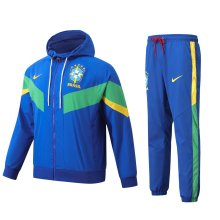 24/25  Brazil Blue Jacket Tracksuit 1:1 Quality