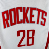 24/25 Rockets WAGNER #28 White Hot Pressed    1:1 Quality NBA Jersey