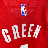 24/25 Rockets GREEN #4 Red  Hot Pressed   1:1 Quality NBA Jersey