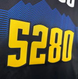 23/24 Nuggets GOROON #50 Black City Edition    1:1 Quality NBA Jersey