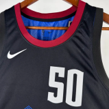 23/24 Nuggets GOROON #50 Black City Edition    1:1 Quality NBA Jersey