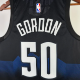 23/24 Nuggets GOROON #50 Black City Edition    1:1 Quality NBA Jersey