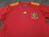 2010  Spain Home Fans 1:1 Quality Retro Soccer Jersey