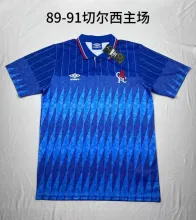1989/1991  Chelsea  Home  Retro  1:1 Quality  Soccer Jersey