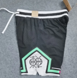 24/25 Jordon DONGDAN Black 1:1 Quality NBA Shorts Pants
