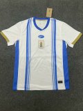 24/25 Uruguay  Training   Clothing  White  1:1 Quality Soccer Jersey