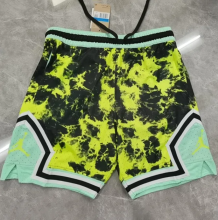 24/25 Jordon  Fluorescent Green 1:1 Quality NBA Shorts Pants
