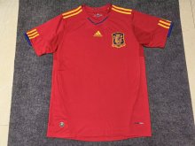 2010  Spain Home Fans 1:1 Quality Retro Soccer Jersey