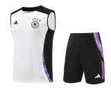 24/25 Germany White  And Black 1:1 Quality Training Vest（A-Set）