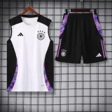 24/25 Germany White  And Black 1:1 Quality Training Vest（A-Set）