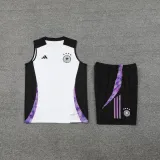 24/25 Germany White  And Black 1:1 Quality Training Vest（A-Set）
