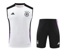24/25 Germany White  And Black 1:1 Quality Training Vest（A-Set）