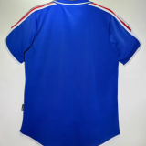 2000 France Home  Blue  Fans  Retro 1:1 Quality  Soccer Jersey