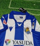 24/25 Real Sociedad   Home Kids  Kits  1:1 Soccer Jersey
