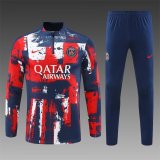 22/23 Paris Half Pull 1:1 Quality Training Tracksuit