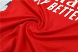 24/25  Arsenal Training Suit Red 1:1 Quality Training Jersey