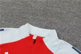 24/25  Arsenal Training Suit Red 1:1 Quality Training Jersey