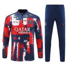 22/23 Paris Half Pull 1:1 Quality Training Tracksuit