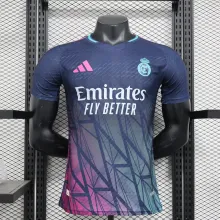 24/25  Real Madrid   Special  Edition  Gradient Purple  Player 1:1 Quality Soccer Jersey