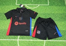24/25 Barcelona Away Kids Kits 1:1  Soccer Jersey