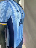 24/25 Tottenham  Away  Blue  Player 1:1 Quality Soccer Jersey