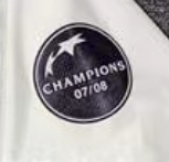 2008-2009 Manchester United Away White Champions League 1:1 Quality Retro Soccer Jersey