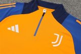 24/25 Juventus Training  Orange Yellow Color 1:1 Quality Training Jersey