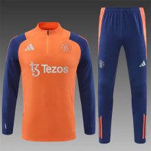 24/25  Manchester United Training  Orange 1:1 Quality Training Jersey