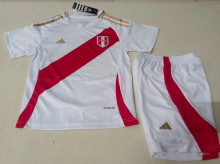 24/25 Peru Home Kids Soccer Jersey