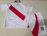 24/25 Peru Home Kids Soccer Jersey
