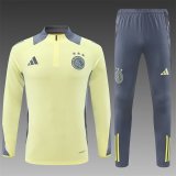 24/25  Ajax Training  Light Yellow 1:1 Quality Training Jersey