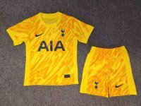 24/25 Tottenham  Goalkeeper  Kids Kits 1:1  Soccer Jersey