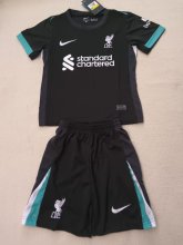 24/25  Liverpool Away Kids 1:1  Soccer Jersey