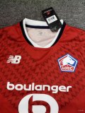 24/25  Lille OSC   Home  Fans 1:1 Quality Soccer Jersey
