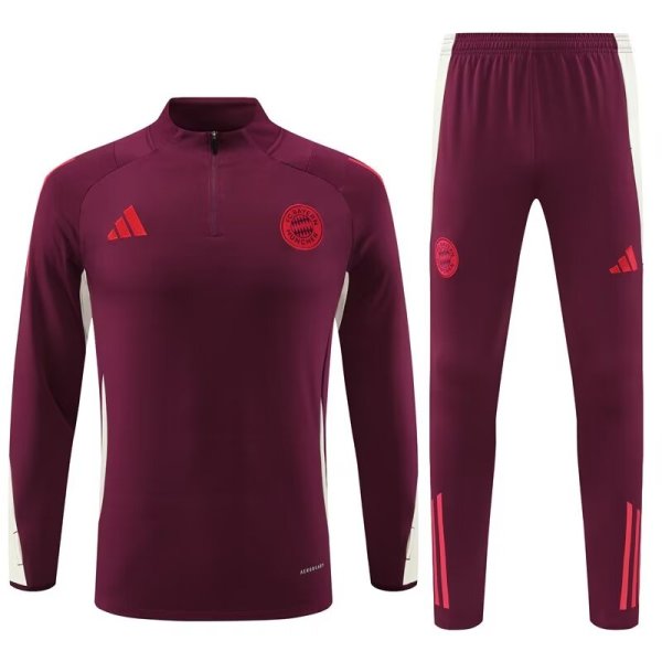 24/25  Bayern Munich Training Red 1:1 Quality Training Jersey