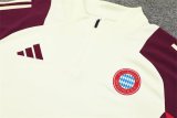24/25  Bayern Munich Training White 1:1 Quality Training Jersey